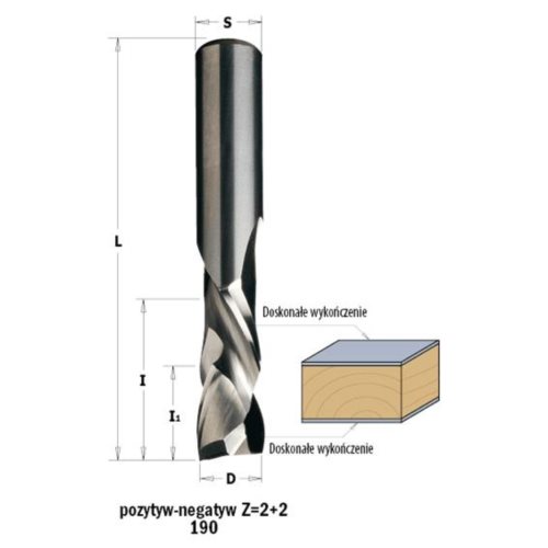 190.Frez VHM D=10 I=032 L=080 S=10 RH