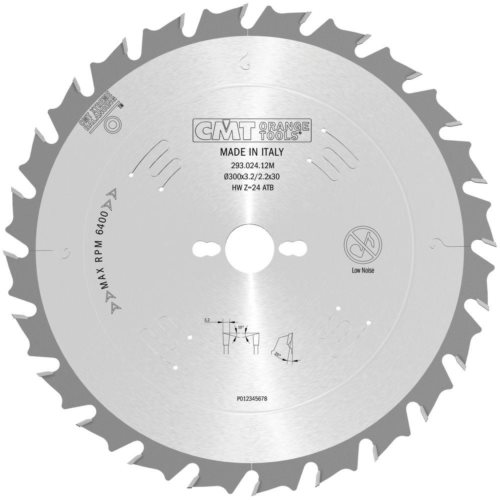 293.024.12M Piła HM D=300 F=30 Z=24N