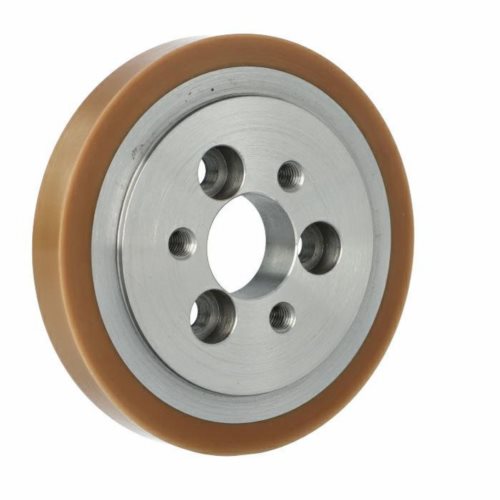 Rolka gumowa D=140 F=35 I=20 3 otwory   