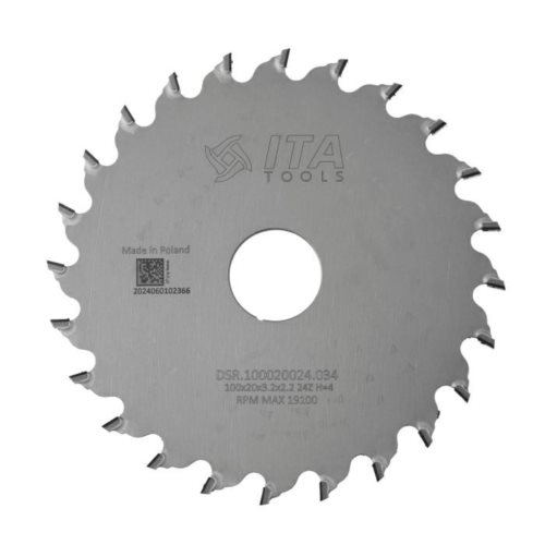 DSR.Piła D=100 F= 20 Z= 24 K/P=3,2/2,2  