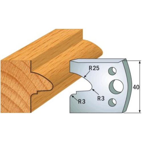 690.078 Para noży HSS 40x4 mm
