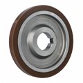 Rolka gumowa D=140 F=35 I=10 klin 10 mm 