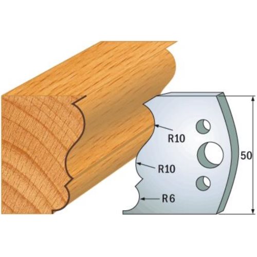 690.506 Para noży HSS 50x4 mm