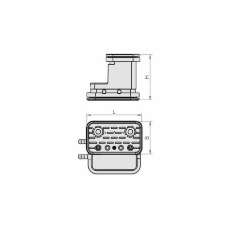 Blok podciśnieniowy VCBL-G-K2 125x75x100