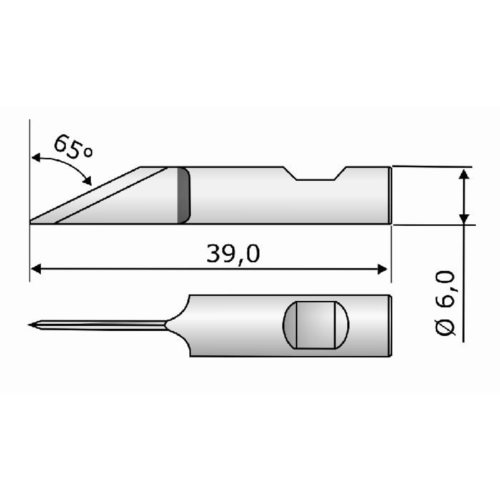 Nóż okrągły ITA6224 / Esko BLD-SR6224,  