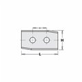 330126  Płytka HM 30,0x12,0x1,5mm