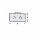 30126 Płytka HM 30,0x12,0x1,5mm