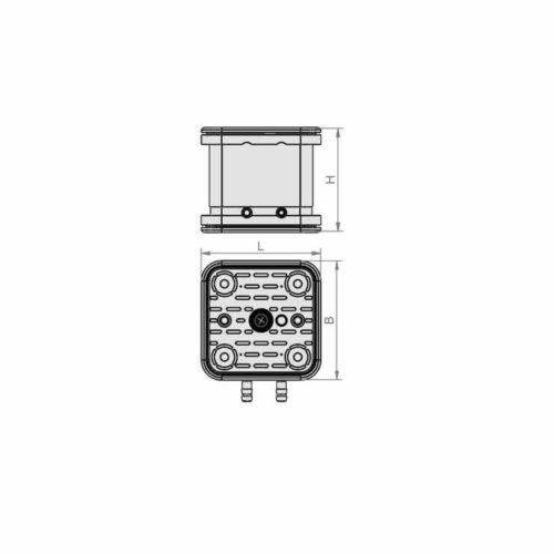 Blok podciśnieniowy VCBL-G 120x120x100