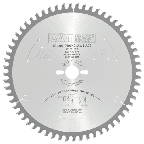 287.061.12M Piła HM 303x30x3,2/2,2  Z60