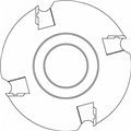 GSB.Głowica D=140 F= 40 I=160 Z4 ALU