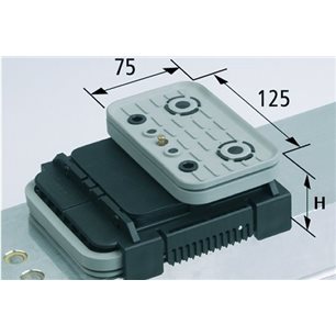 Blok podciśnieniowy VCBL-K2 125x75x75 Q