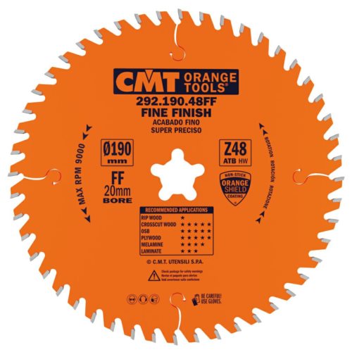 292.190.48FF Piła HM 190x20x2,4/1,6 Z=48