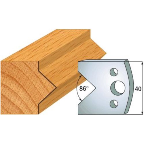 690.034 Para noży HSS 40x4 mm