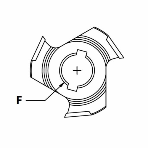 GKK.Głowica D=48 F=16+2 I=14