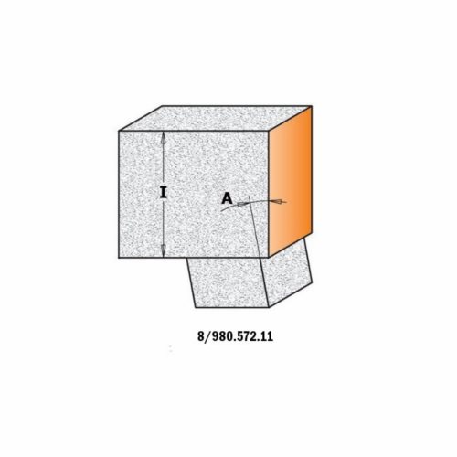 980.572.11 Frez HM D=22 I=25,4 A=10 L=78