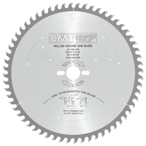 287.060.12M Piła HM 303x30x3,2/2,2 Z=60