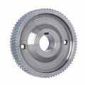 Rolka stalowa D=140 F=35 I=30 klin 10 mm