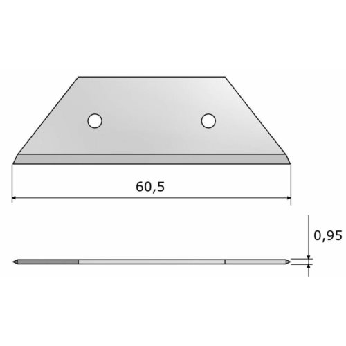 Nóż płaski ITA512 / Esko BLD-TZ512 /    