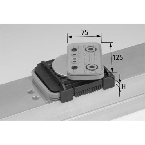 Blok podciśnieniowy VCBL-K2 125x75x75