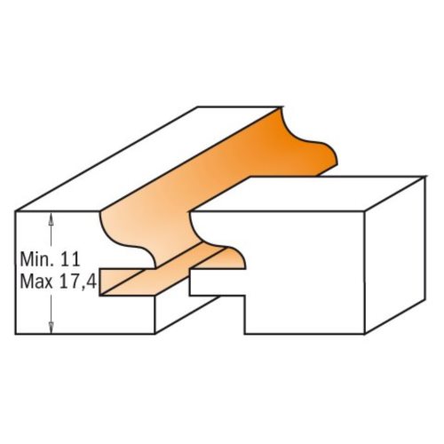 991.517.11 Frez HM D=31,75  T=11-17,5