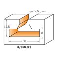 850.601.11 Frez HM D=30  d=9,5  I=17,5