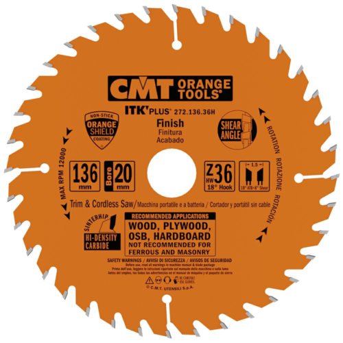 272.136.36H Piła ITK D=136 F=20 Z=36