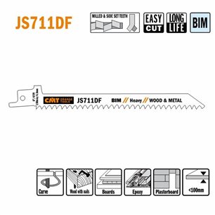 JS711DF-5 Piła szablasta L = 150