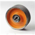 Rolka stalowa D=140 F=30 I=10 klin 8 mm 