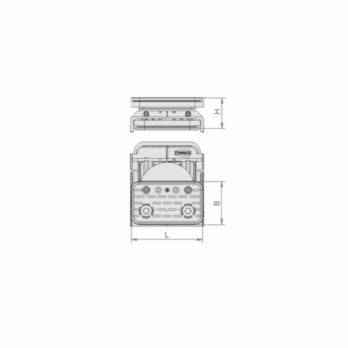 Blok podciśnieniowy VCBL-K2 125x75x50
