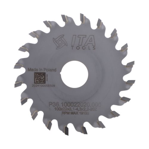 P36.(M) Podcinak D=100 F= 22 Z= 20      