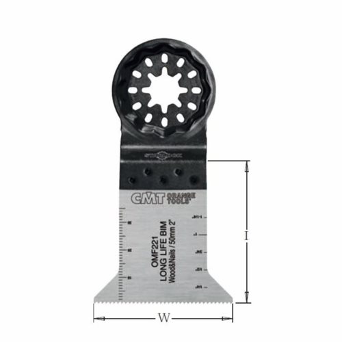 OMF221-X50 Brzeszczot oscylacyjny W=50