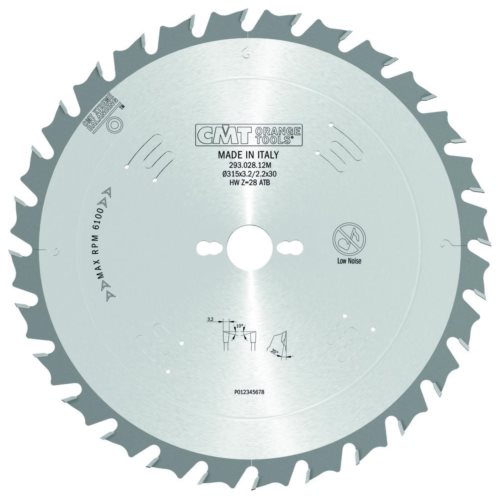 293.028.12M Piła HM D=315 F=30 Z=28N