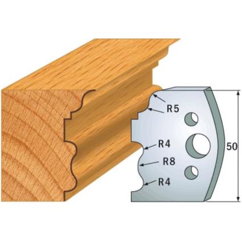690.515 Para noży HSS 50x4 mm