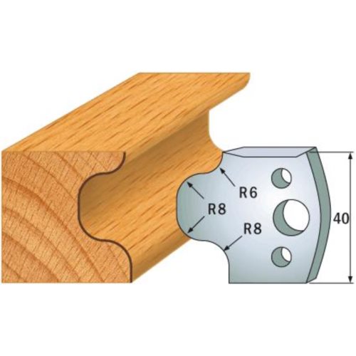 690.056 Para noży HSS 40x4 mm