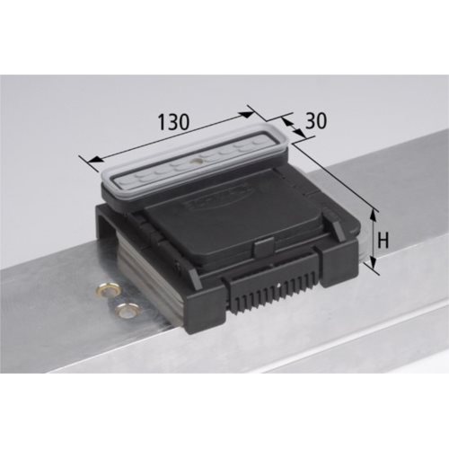 Blok podciśnieniowy VCBL-K2 130x30x50 L