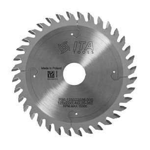 P36.Podcinak D=125 F= 22 Z= 36 K=3,4    