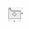 115202  Płytka HM  15,0x14,5x2,0mm