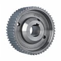 Rolka stalowa D=140 F=35 I=50 klin 10 mm