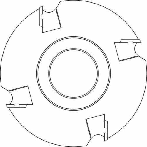 GSB.Głowica D=120 F= 40 I= 80 Z4 ALU