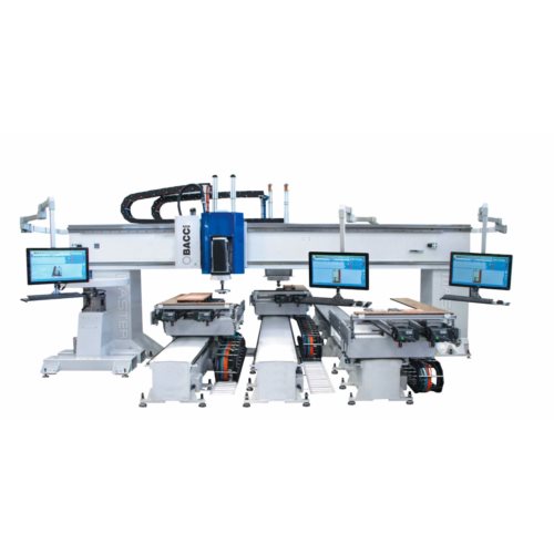 CNC BACCI MASTERPRO.3+3+1 RAIL