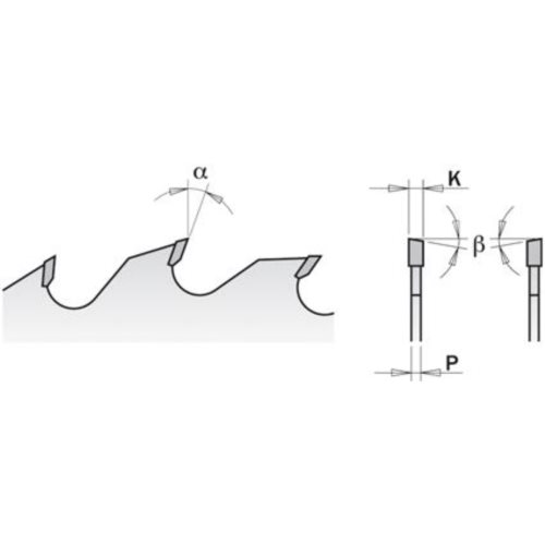 279.024.12V Piła HW D=300 F=70 Z=24+4