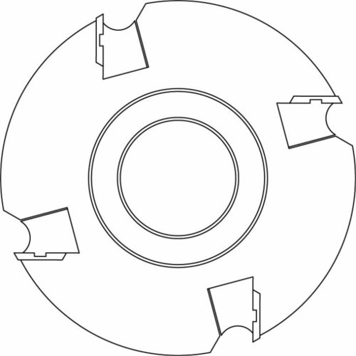 GSB.Głowica D=140 F= 40 I=130 Z4 ALU