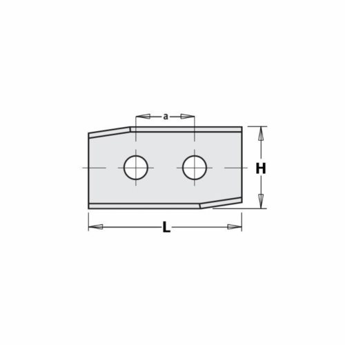 330125 Płytka HM 30,0x12,0x1,5mm