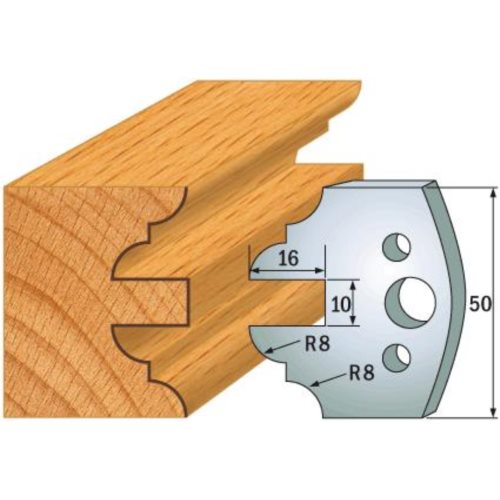 690.523 Para noży HSS 50x4 mm