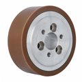 Rolka gumowa D=140 F=35 I=50 3 otwory   