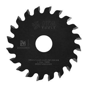 P36.Podcinak D=100 F= 22 Z= 20 K=3,2-4,4