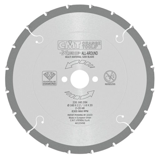 235.160.20H Piła DIA Multi D=160 F=20