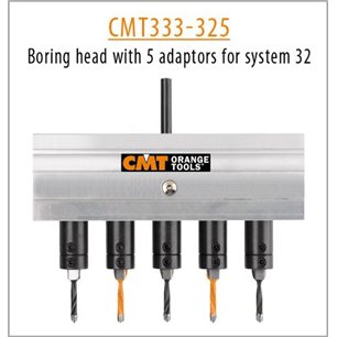 CMT333-325 Głowica z 5 adapterami