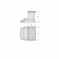 Blok podciśnieniowy VCBL-K2 120x50x125