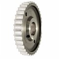 Rolka stalowa D=140 F=35 I=20 klin 10 mm